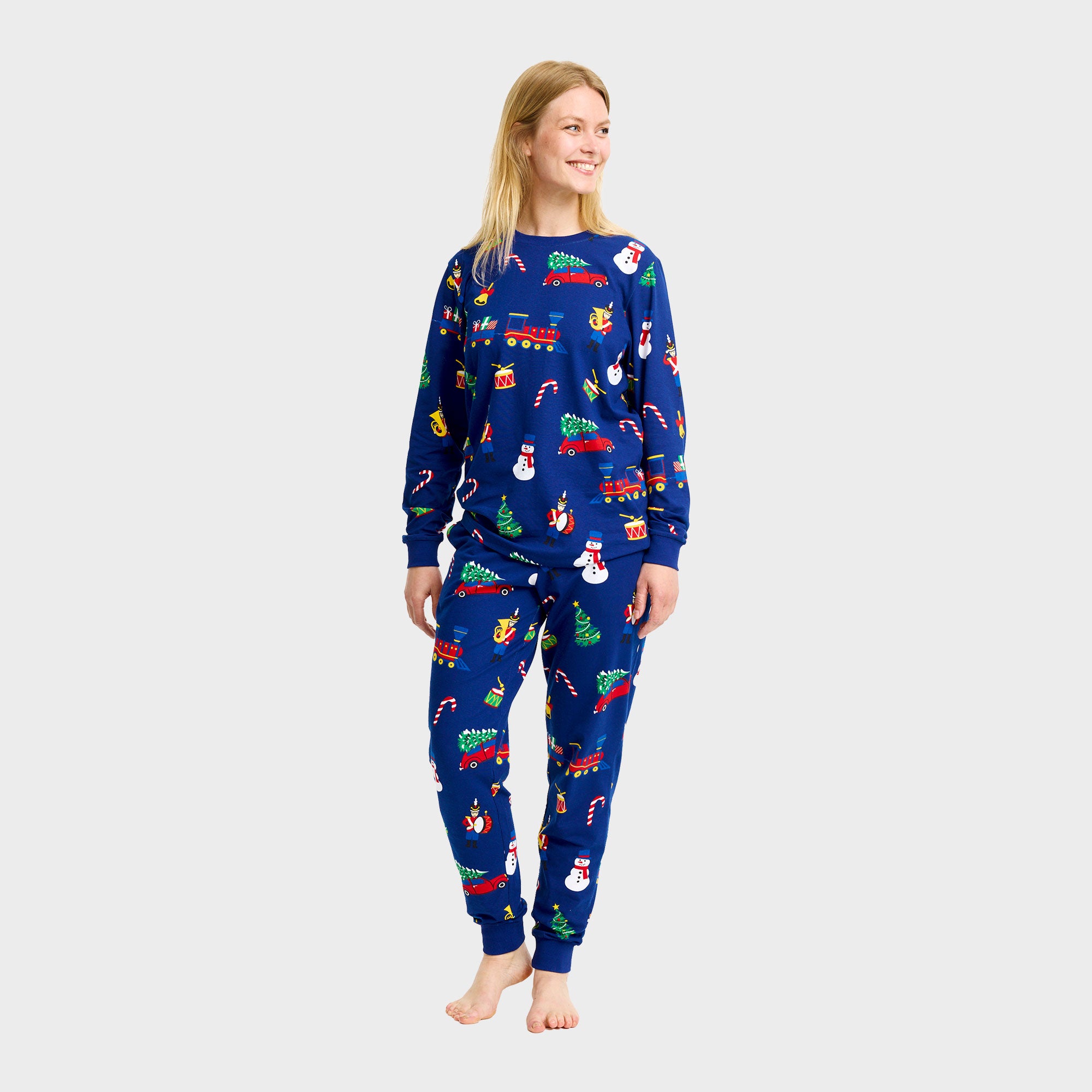 Christmas toys julepyjamas - Dame.